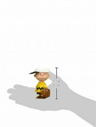 UDF PEANUTS Series 6 BASEBALL CHARLIE BROWN non - scale PVC Painted 2