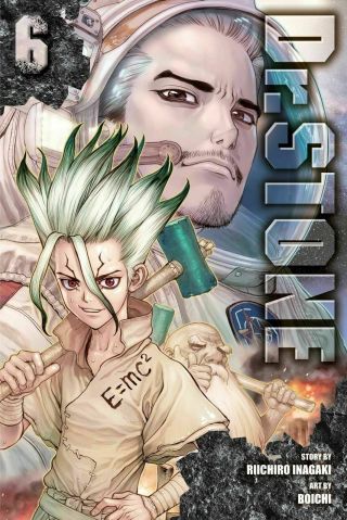 Dr.  Stone Vol.  6 Japanese Comic Manga Shonen Jump Riichiro Inagaki & Boichi,