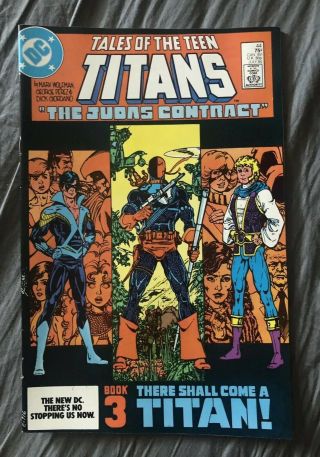 Tales Of The Teen Titans 44 (1984) First Nightwing,  Nm/near