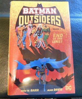 Batman And The Outsiders Vol 3 Hc Collects 24 - 32 & Annual 2 Hc And