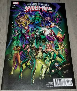 Peter Parker Spectacular Spiderman 6 Campbell Stan Lee Villains Nm Cgc Ready 1