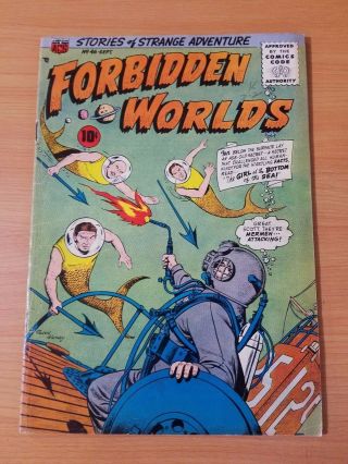 Forbidden Worlds 46 Fine - Very Fine Vf (1956,  American Comics Group)