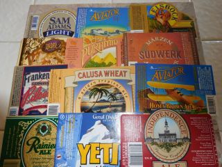 50 Different Us Beer Labels 1 1980 