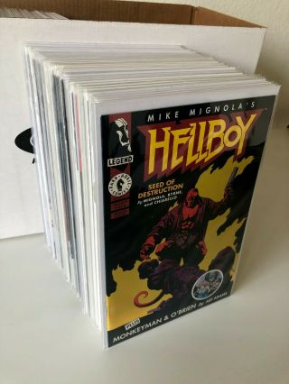 Hellboy Complete Comic Series 1 - 57 Full Set Dark Horse Seed Of Destruction