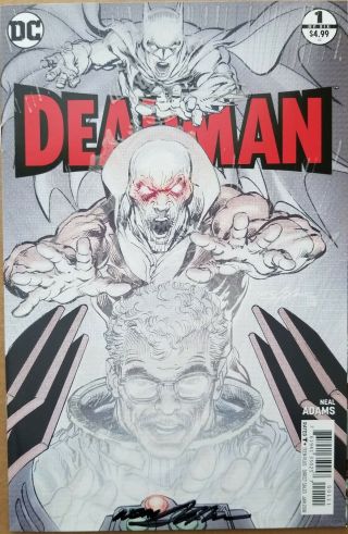 Deadman 1 Glow In The Dark Variant Signed By Neal Adams With