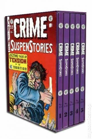 Crime Suspenstories Hc (russ Cochran) The Complete Ec Library Set - 01 1983 Fn