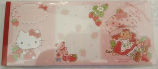 Sanrio Hello Kitty Strawberry Shortcake Fold Notes