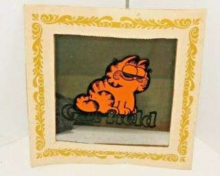 Vintage Garfield The Cat Mirror 80 