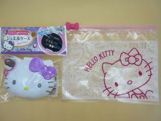 Daiso Hello Kitty Sanrio Jewel Case Japan Bonus Cute Kawaii F/s With Tracking
