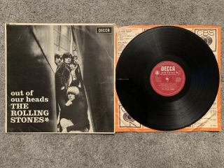 The Rolling Stones - Out Of Our Heads (uk Vinyl Lp,  1965).  Mono,  Vg/vg