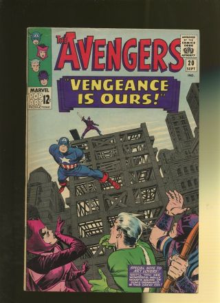Avengers 20 Fn 6.  0 1 Book Vengeance Is Ours By Stan Lee & Don Heck Wally Wood