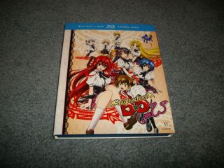 High School Dxd (season 2) Blu - Ray Dvd Combo Pack Vg Anime