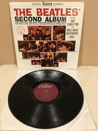 The Beatles - Second Album,  1978 Capitol St 2080,  Ex,  Vinyl Lp
