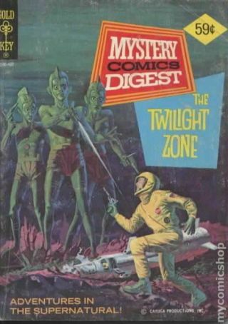 Mystery Comics Digest (gold Key) 18 1974 Vg/fn 5.  0 Stock Image