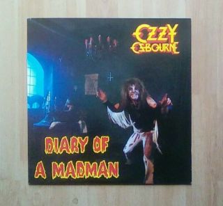Ozzy Osbourne Vinyl Lp Diary Of A Madman,  Ex,