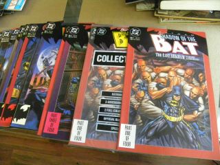 Dc 1992 16 Issues Batman Shadow Of The Bat 1 To 25 Qq W Collector 