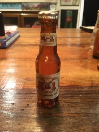 A - 1 Pilsner Mini Beer Bottle S&p / Miniature Beer Bottles