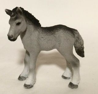 Schleich Fell Pony Foal Baby Horses Animal Figures Toy 2012 Retired