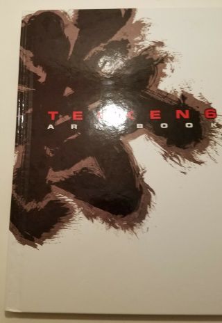 Tekken 6 Hardcover Art Book Bandai Namco