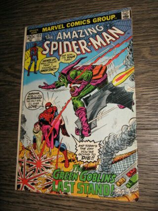 Spider - Man 22 Vol 1 (1973) Major Key Green Goblin 