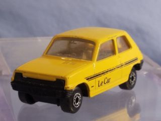 1978 Lesney Matchbox Superfast No.  21 Yellow Renault 5tl Le Car England Made