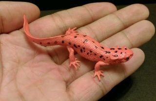 Kitan Club (like Kaiyodo) Fire Belly Newt Salamander Magnet Figure B