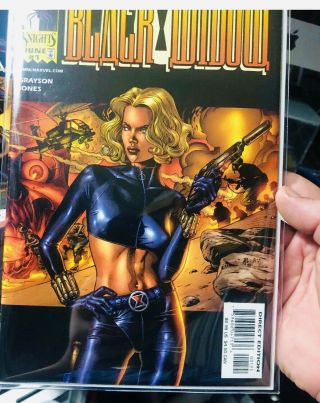 Black Widow 1 Variant Yelena And 1 - 3 Regular Cover.  First App High Grades