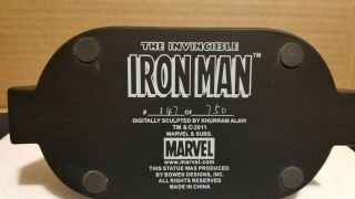 Bowen Designs - Iron Man Classic Museum Statue - Low Number 6