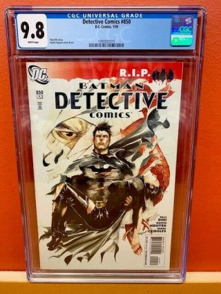 Detective Comics 850 Cgc 9.  8 Batman Catwoman Poison Ivy And Harley Quinn Key