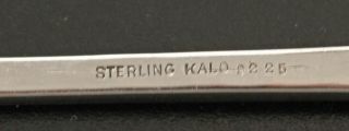 Hand Wrought Chicago Arts & Crafts KALO Sterling Butter Pick 2