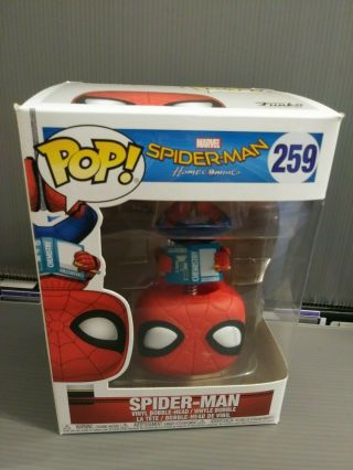 Upside Down Spider - Man Funko Pop 259 Walmart Exclusive Marvel Homecoming Movie