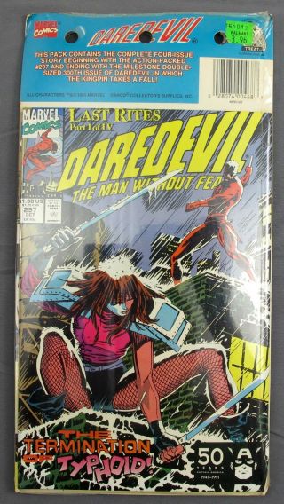 Marvel Comic Daredevil Last Rite & Spiderman SubCity,  Youngblood Treat Pedigree 5