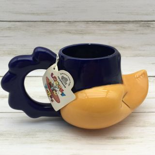 1989 Applause Warner Bros 3D Road Runner Ceramic Coffee Tea Mug Looney Tunes 4