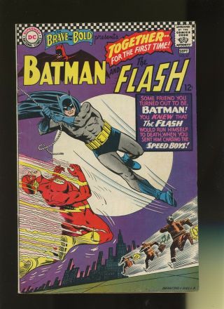 Brave And The Bold 67 Fn 5.  5 1 Book Dc 1966 Batman Flash,  Barry Allen Robin