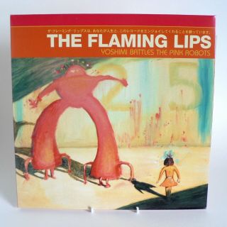 Flaming Lips - Yoshimi Battles The Pink Robots - 12 " Clear Red Vinyl Gatefold Lp