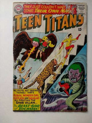 Teen Titans 1 Dc Silver Age Comic,  1966,  $99 Cent Start