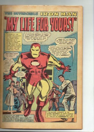 Tales of Suspense 73 (Jan 1966) Iron Man/Black Knight Capt America. 3