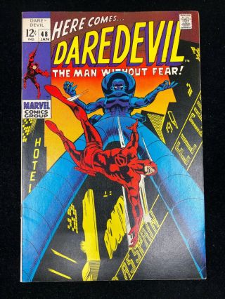 Daredevil 48 (jan 1969,  Marvel) | Near & Unread | Nm - 9.  2