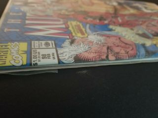The Mutants 98 1st Appearance of Deadpool Marvel Comic Book 3
