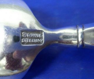 3 - Towle CARPENTER HALL Sterling Silver Flatware 6 3/8 