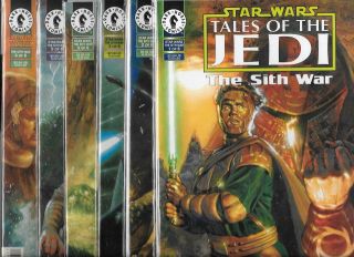 Star Wars Rogue Tales Of The Jedi The Sith War 1 - 6 Set (nm -) Dark Horse Comics