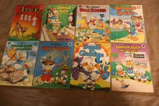 Disney Gladstone Comic Albums 1 through 28 - 1980s - Good to Near - Batch 3