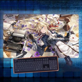 Anime Violet Evergarden Mouse Pad Play Mat Game Mousepad Cosplay 40 70cm Fu536