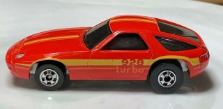 Hot Wheels P - 928 Turbo Porsche 1/64 Red Vintage Diecast Loose
