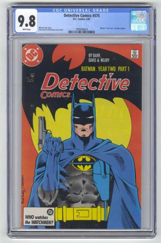 Detective Comics 575 Cgc 9.  8 Dc Comic Batman " Year Two " Storyline