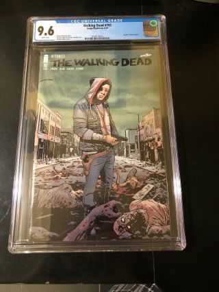 Walking Dead 192 Cgc 9.  6 First Print Rick Grimes Death Image Key Comic