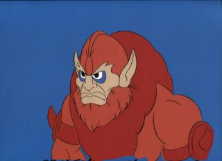 Beast Man Cartoon Cel He Man She - Ra Masters Of The Universe Animation Art Motu