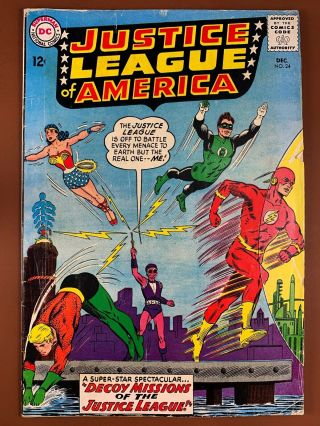 Justice League Of America 24 Dc Comics Silver Age