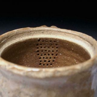 XD4: Japanese Tea Pot,  Hagi ware by Great Human Cultural Treasure,  Zenzo Hatano 8