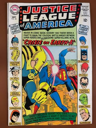 Justice League Of America 38 Dc Comics Silver Age